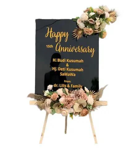 Papan Bunga Akrilik Muhajirin