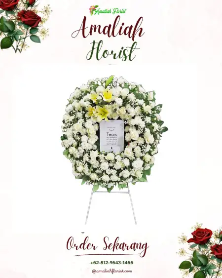 Krans Bunga Duka Muhajirin